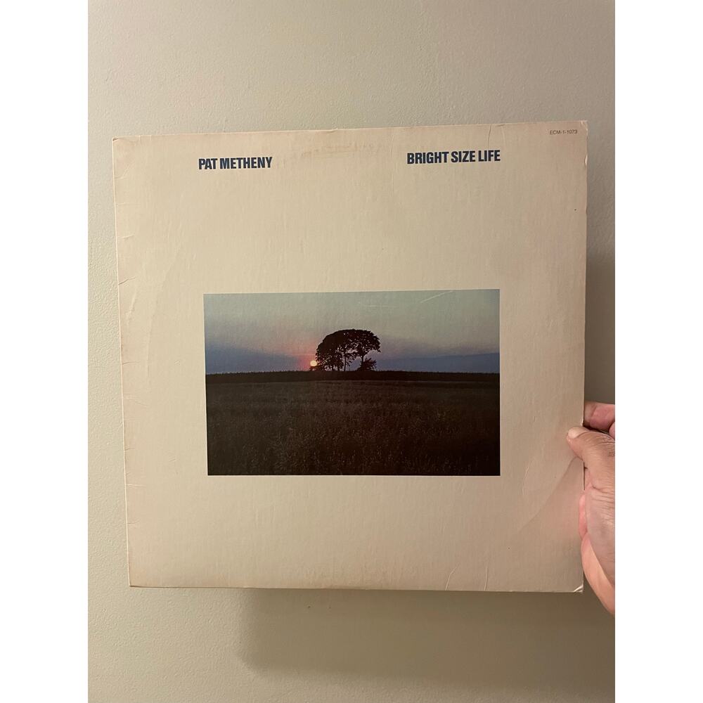 Pat Metheny - Bright Size Life LP jazz fusion vinyl record